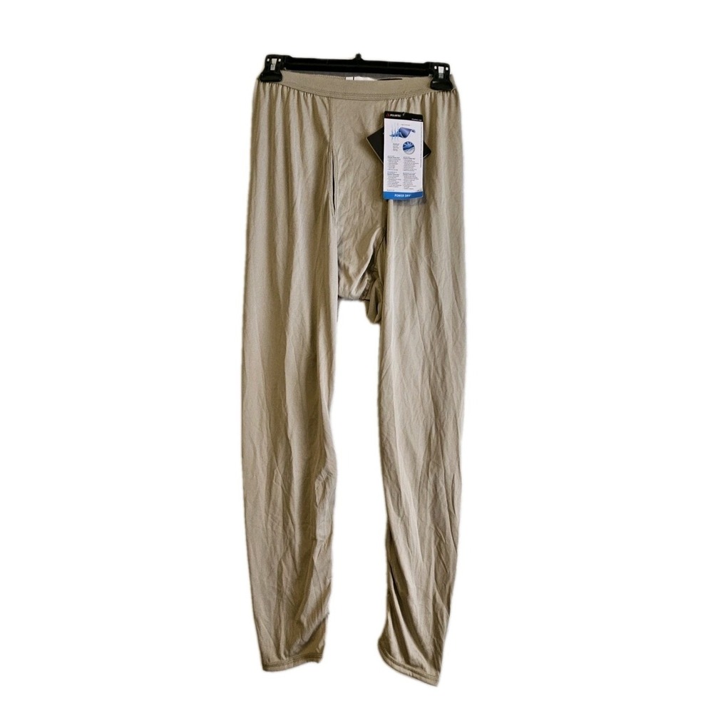 US Army Drawers Mens Small Tan ECWCS Gen III Level 1 Polartec Power Dry Leggings